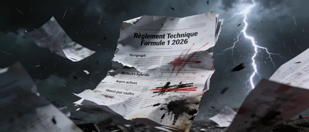 réglement f1 2026