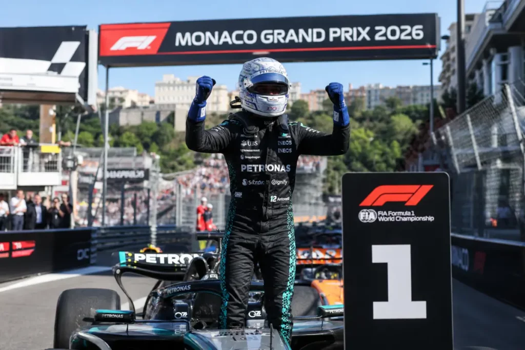 grand prix de monaco 2026 victoire kimi antonelli
